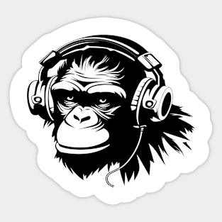 AI MONKEY Sticker